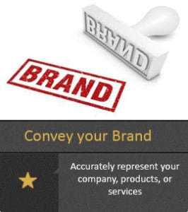 Convey your Brand
